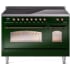Ilve Nostalgie II Collection UPI486NMPEGB - 48 Inch Freestanding Electric Induction Range in Front View