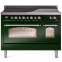 Ilve Nostalgie II Collection UPI486NMPEGC - 48 Inch Freestanding Electric Induction Range in Front View