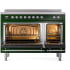 Ilve Nostalgie II Collection UPI486NMPEGC - 48 Inch Freestanding Electric Induction Range in Opened View