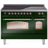 Ilve Nostalgie II Collection UPI486NMPEGP - 48 Inch Freestanding Electric Induction Range in Front View