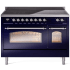 Ilve Nostalgie II Collection UPI486NMPMBC - 48 Inch Freestanding Electric Induction Range in Front View