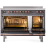 Ilve Nostalgie II Collection UPI486NMPMGP - 48 Inch Freestanding Electric Induction Range in Opened View