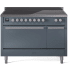 Ilve Professional Plus II UPI486QMPBG - 48 Inch Freestanding Induction Range (Solid Door)