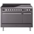 Ilve Professional Plus II UPI486QMPMG - 48 Inch Freestanding Induction Range (Solid Door)