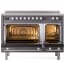 Ilve Professional Plus II UPI486QMPMG - 48 Inch Freestanding Induction Range (Solid Door)