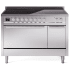 Ilve Professional Plus II UPI486QMPSS - 48 Inch Freestanding Induction Range (Solid Door)