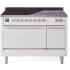Ilve Professional Plus II UPI486QMPWH - 48 Inch Freestanding Induction Range (Solid Door)