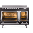 Ilve Professional Plus II UPI486WMPBK - 48 Inch Freestanding Induction Range