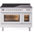 Ilve Professional Plus II UPI486WMPWH - 48 Inch Freestanding Induction Range
