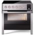 Ilve Panoramagic UPMI09S3SS - Panoramagic 36 Inch Freestanding Electric Induction Range in Front View