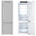 Ilve URBM22SIWPRY - 24 inch Built-In Bottom Freezer Refrigerator with 8.6 cu. ft. Capacity