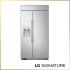 LG SIGNATURE US26WBB92S - 42 Inch Built-In Side by Side Refrigerator
