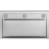 GE Profile UVW9361SLSS - Designer 36 Inch Wall Mount Smart Range Hood Under Hood View with 3 LED Dimmable Lights