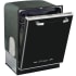Unique Appliances Classic Retro UGP24CRDWB - 24 Inch Fully Integrated Built-In Retro Dishwasher Angled Half Open