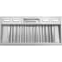 Thermador Professional Series VCIN48GWS - 48 Inch Custom Insert Smart Range Hood with 4-Speed in Front View