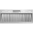 Thermador Professional Series VCIN54GWS - 54 Inch Custom Insert Smart Range Hood with 4-Speed in Front View