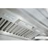 Thermador Professional Series VCIN60GWS - 60 Inch Custom Insert Smart Range Hood with 4-Speed in Bottom View