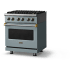 Viking 5 Series VDR53044BNSBBLP - 5 Series 30 Inch Dual Fuel Range