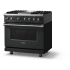 Viking 5 Series VDR53644GAN - 36"W. Dual Fuel Range; Four Burners with Griddle