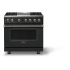 Viking 5 Series VDR53644GANBBLP - 36"W. Dual Fuel Range; Four Burners with Griddle