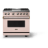 Viking 5 Series VDR53644GBHBBLP - 36"W. Dual Fuel Range; Four Burners with Griddle