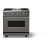 Viking 5 Series VDR53644GDG - 36"W. Dual Fuel Range; Four Burners with Griddle