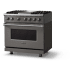 Viking 5 Series VDR53644GDG - 36"W. Dual Fuel Range; Four Burners with Griddle
