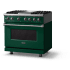 Viking 5 Series VDR53644GIVLP - 36"W. Dual Fuel Range; Four Burners with Griddle