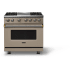 Viking 5 Series VDR53644GNABB - 36"W. Dual Fuel Range; Four Burners with Griddle