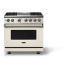 Viking 5 Series VDR53644GPW - 36"W. Dual Fuel Range; Four Burners with Griddle