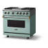 Viking 5 Series VDR53644GSPBBLP - 36"W. Dual Fuel Range; Four Burners with Griddle