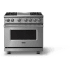 Viking 5 Series VDR53644GSSLP - 36"W. Dual Fuel Range; Four Burners with Griddle