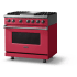 Viking 5 Series VDR53644GVA - 36"W. Dual Fuel Range; Four Burners with Griddle