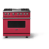 Viking 5 Series VDR53644GVALP - 36"W. Dual Fuel Range; Four Burners with Griddle