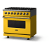 Viking 5 Series VDR53646BDABB - 36"W. Dual Fuel Range; Six Burners