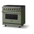Viking 5 Series VDR53646BEUBB - 36"W. Dual Fuel Range; Six Burners