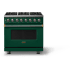 Viking 5 Series VDR53646BIVBB - 36"W. Dual Fuel Range; Six Burners