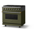 Viking 5 Series VDR53646BMABBLP - 36"W. Dual Fuel Range; Six Burners