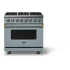 Viking 5 Series VDR53646BNSBB - 36"W. Dual Fuel Range; Six Burners