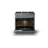 Viking 5 Series VDR53646BNSBB - 36"W. Dual Fuel Range; Six Burners