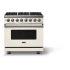 Viking 5 Series VDR53646BPW - 36"W. Dual Fuel Range; Six Burners