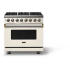 Viking 5 Series VDR53646BPWBB - 36"W. Dual Fuel Range; Six Burners