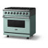 Viking 5 Series VDR53646BSP - 36"W. Dual Fuel Range; Six Burners