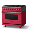 Viking 5 Series VDR53646BVABBLP - 36"W. Dual Fuel Range; Six Burners