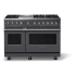 Viking 5 Series VDR54846GCS - 48"W. Dual Fuel Range; Six Burners with Griddle