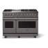 Viking 5 Series VDR54846GDGLP - 48"W. Dual Fuel Range; Six Burners with Griddle