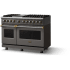 Viking 5 Series VDR54846GDGBB - 48"W. Dual Fuel Range; Six Burners with Griddle