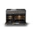 Viking 5 Series VDR54846GDGBB - 48"W. Dual Fuel Range; Six Burners with Griddle