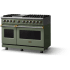 Viking 5 Series VDR54846GEUBB - 48"W. Dual Fuel Range; Six Burners with Griddle