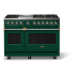 Viking 5 Series VDR54846GIVBB - 48"W. Dual Fuel Range; Six Burners with Griddle